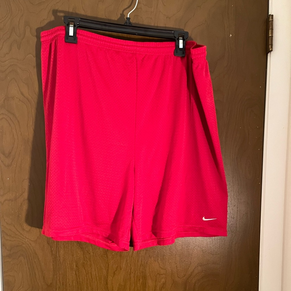 Nike Scarlet Red Sports Shorts
